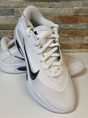 Nike A'One A'ja Wilson Basketball Shoes White Black Women's 6.5
